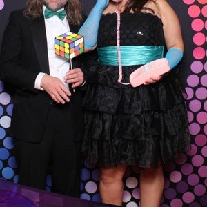 Retro 80s/90s prom dress.